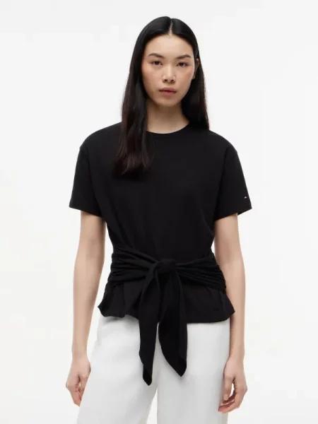 Tommy Hilfiger Tricou | Relaxed fit negru