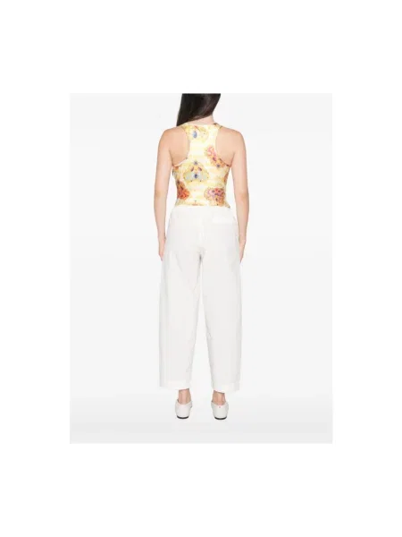 Koszulka Versace Jeans Couture żółta