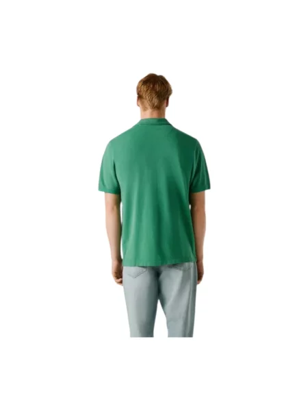 Koszulka polo o kroju regular fit z czystej bawełny model OSCAR' Pepe Jeans zielona