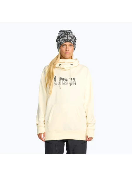 Hanorac snowboard pentru femei Volcom Riding Hydro P/O bone