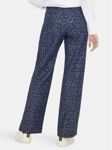 ONLY Hlače Evita Wide Leg tamnoplava