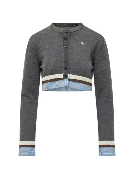Decupat cardigan Msgm gri