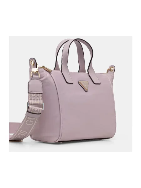 Guess torebka crossbody FOLLIE różowa