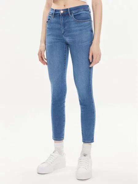 Wrangler Traperice Skinny Fit plava