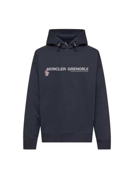 Bluza z kapturem Moncler z kapturem czarna