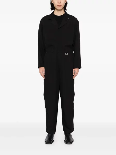 Salopetă Team Wang Design cu mâneci lungi lungă negru