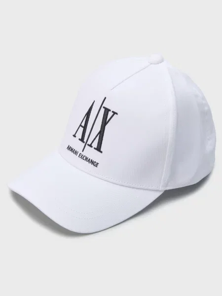 Кепка Armani Exchange біла
