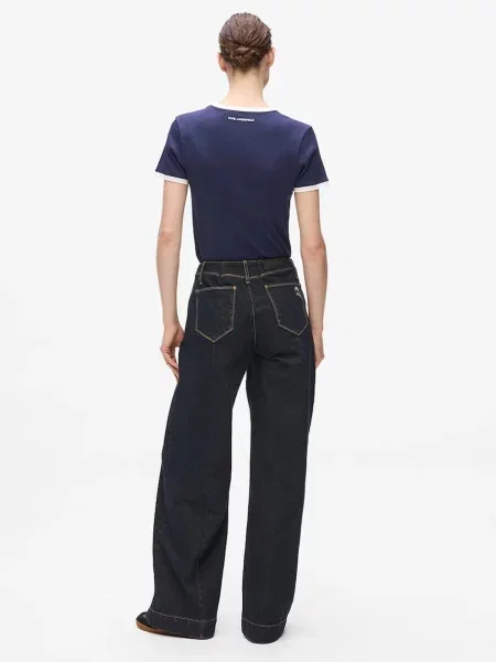 Karl Lagerfeld jeansy medium waist