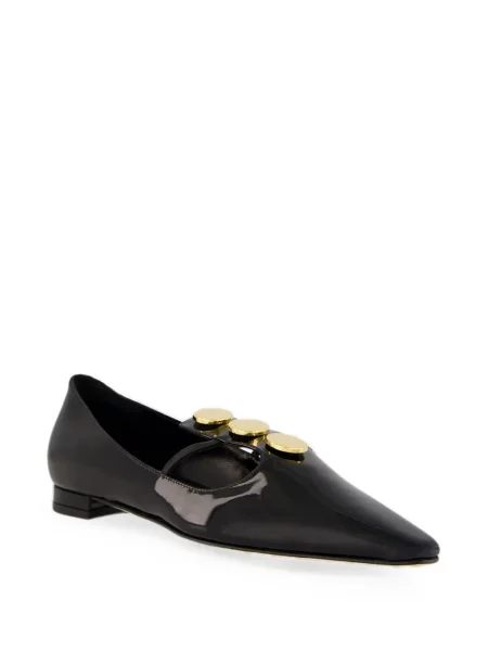 Pantofi cu toc Manolo Blahnik fără toc negru