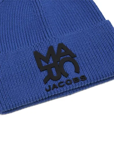 Dětské čepice Marc Jacobs modrý