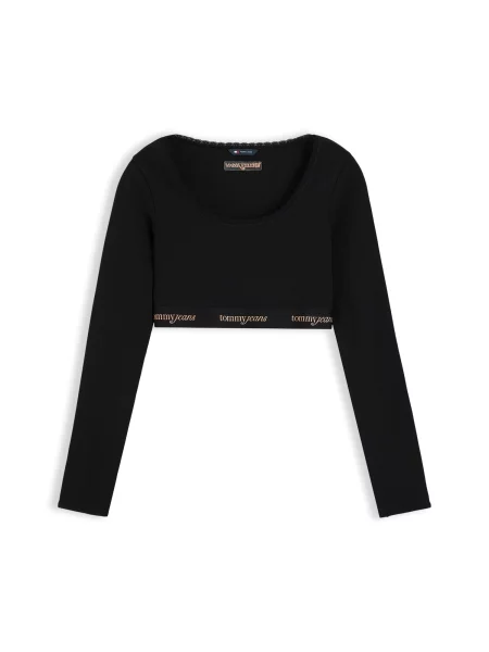 Tommy Jeans Tricou negru