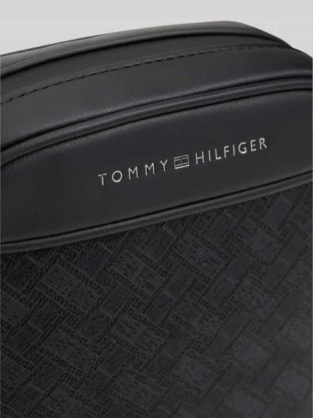Tommy Hilfiger Saszetka Th Modern Monogram Mini Reporter czarny