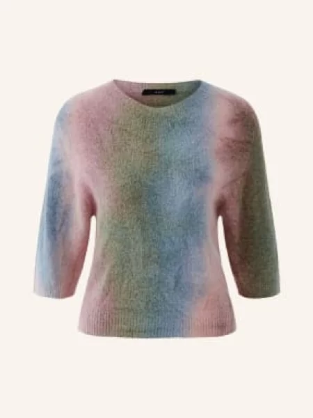 Oui Koszulka Z Dzianiny gruen niebieska