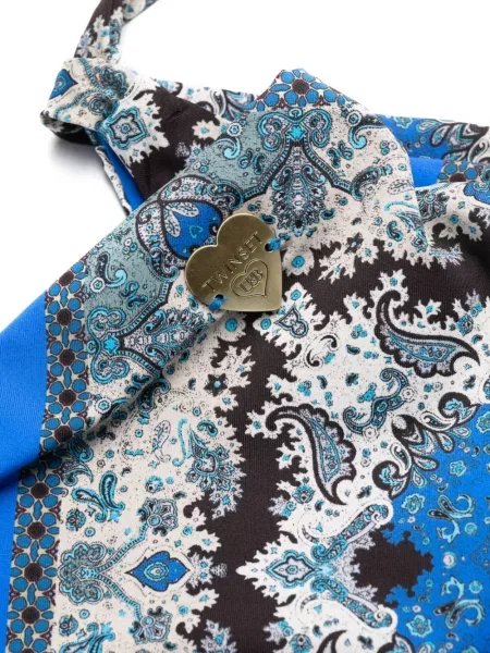Μπικίνι Twinset με σχέδιο paisley μπλε
