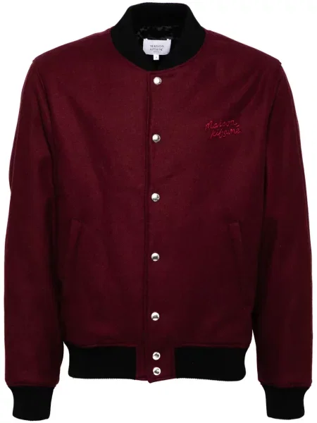 Geacă bomber Maison Kitsune cu broderie