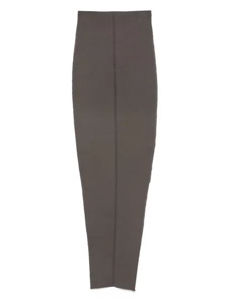 Pletené sukně Rick Owens šedé