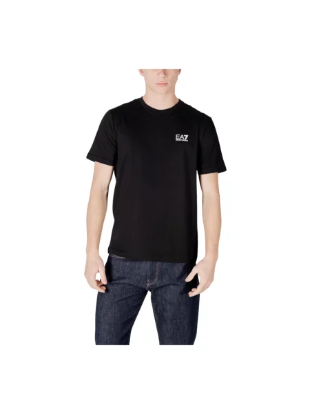 Koszulka Emporio Armani Ea7 z krótkim rękawem czarna