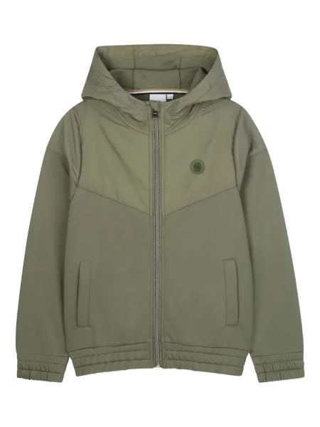 Bluza z kapturem dziecięca Bosswear zielona