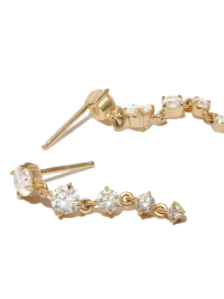 Auskarai Lizzie Mandler Fine Jewelry geltona