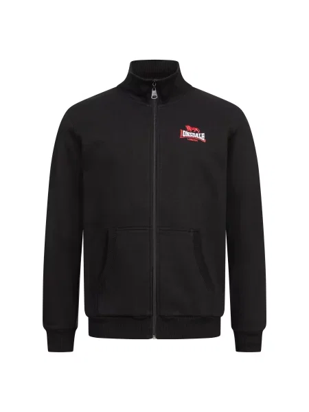 Bluza zapinana na błyskawiczny Lonsdale Cropston biała