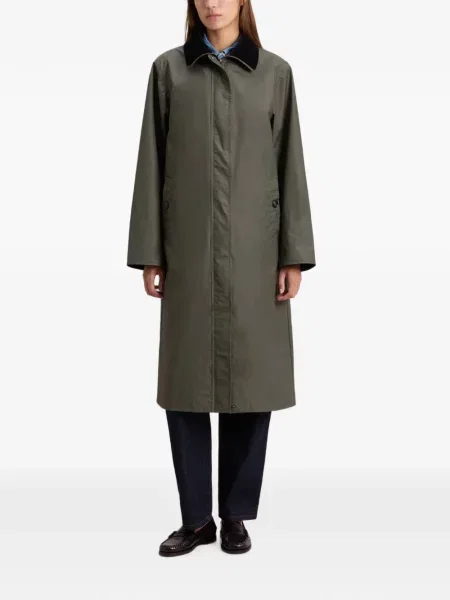 Gulerat geacă parka Woolrich verde