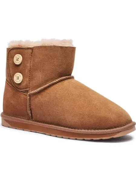 EMU Australia Hótaposó Piction | shearling | hasított bőr barna