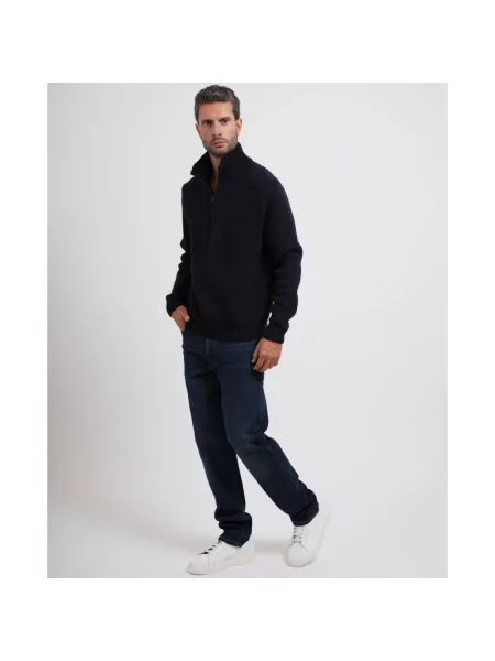 Sweter Boss niebieski