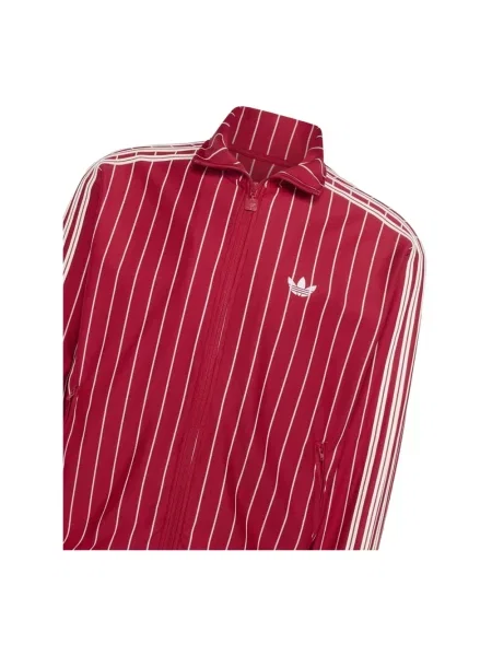 Adidas Bluza Firebrid Pinstripes Track Top czerwony