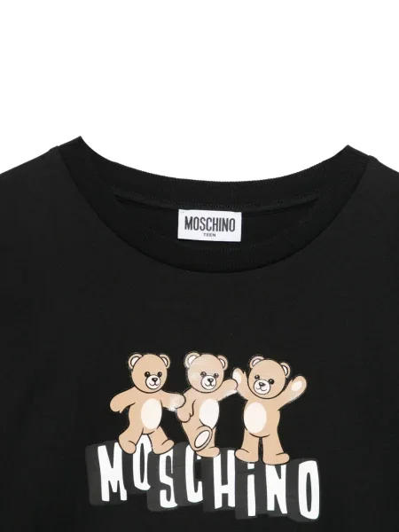 Koszulka dziecięca Moschino czarna