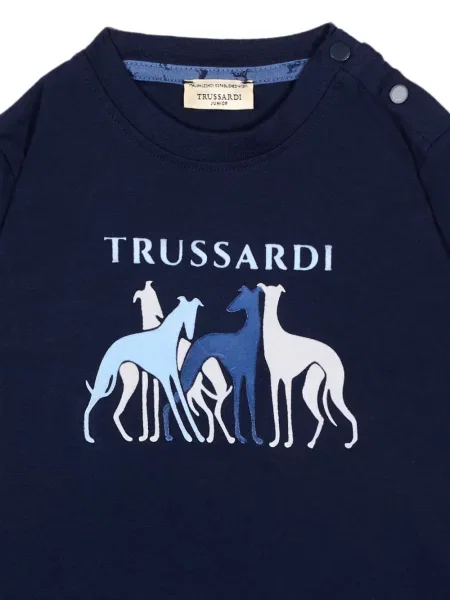 Koszulka dziecięca Trussardi niebieska