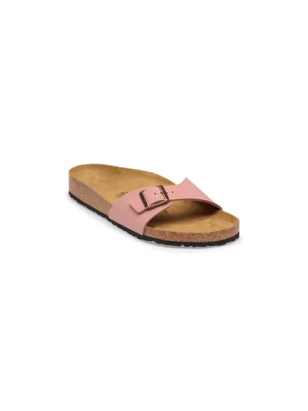 Birkenstock klapki Madrid Birkibuc różowe