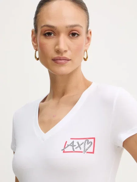 Póló Armani Exchange fehér