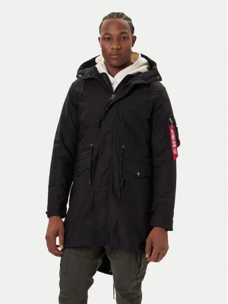 Parka Alpha Industries fekete