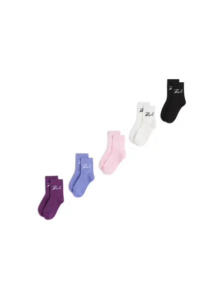Karl Lagerfeld Șosete Signature-Socken – roz