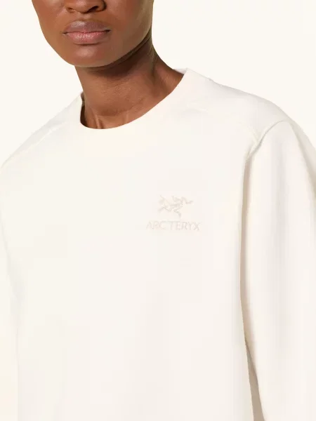 Arc'teryx Bluza Emblem Crew beige beżowa