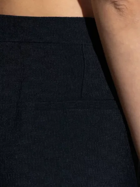 Pantaloni Emporio Armani albastru
