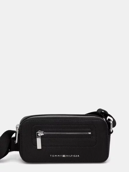 Tommy Hilfiger geantă mică pentru bărbați negru