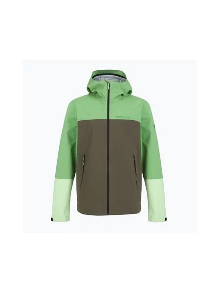 Куртка-дощовик Peak Performance Trail Hipe Shell Jacket peppermint/pine needle/green зелена