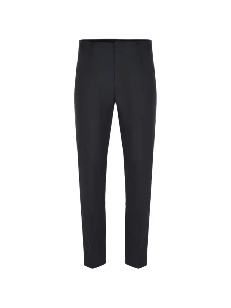 Pantaloni Emporio Armani cu autograf albastru