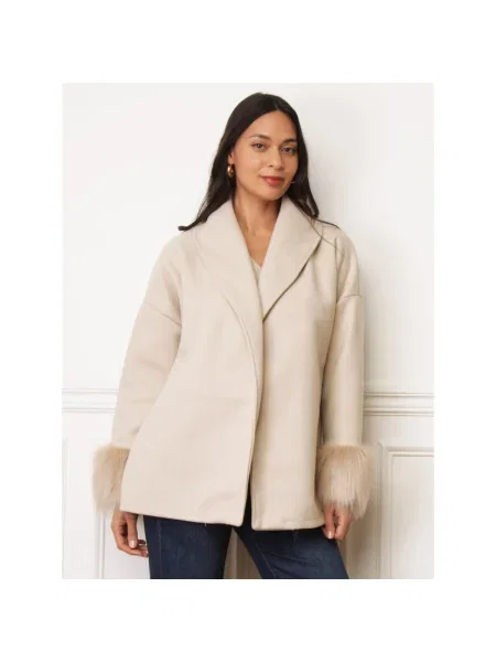 Palton La Modeuse bej