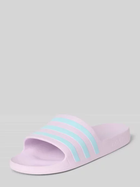 Klapki z kontrastowymi paskami Adidas Sportswear