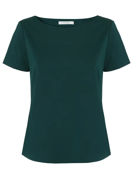 TATUUM Bluză / smarald verde