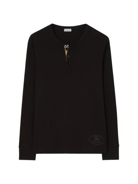 Lung cămașă Burberry negru