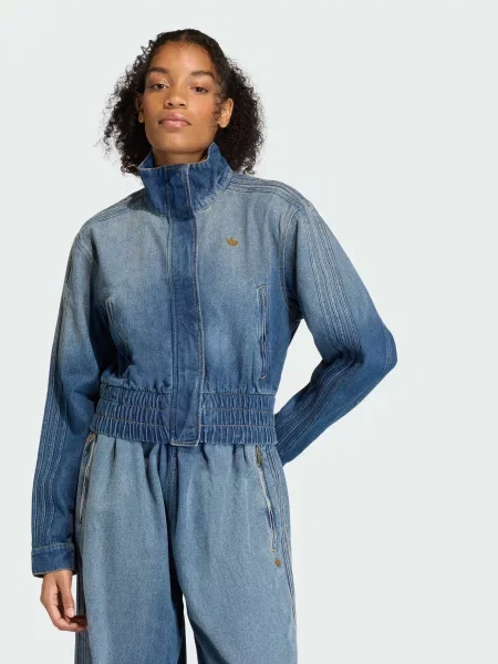 Джинсова куртка adidas мультиколор