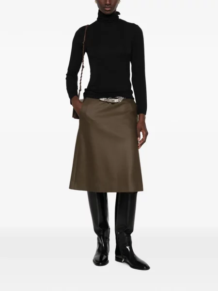 Lung pulover Vela Shop negru