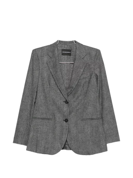 Sacou Emporio Armani în carouri gri