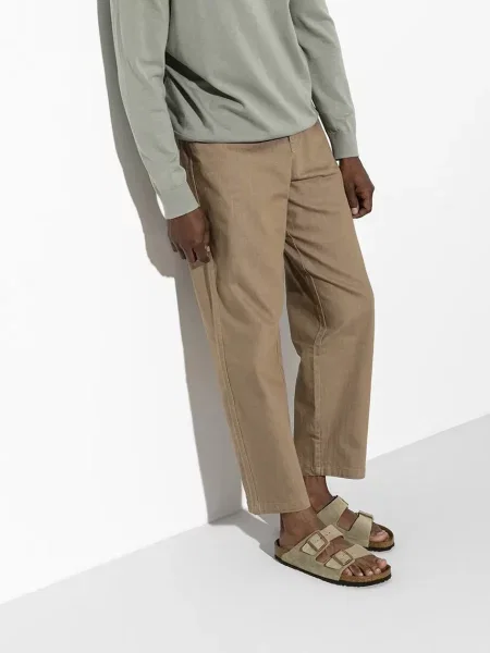 Замшевые шлепанцы Birkenstock