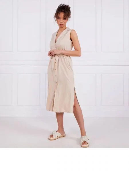 Pepe Jeans London Rochie MAGGIE bej