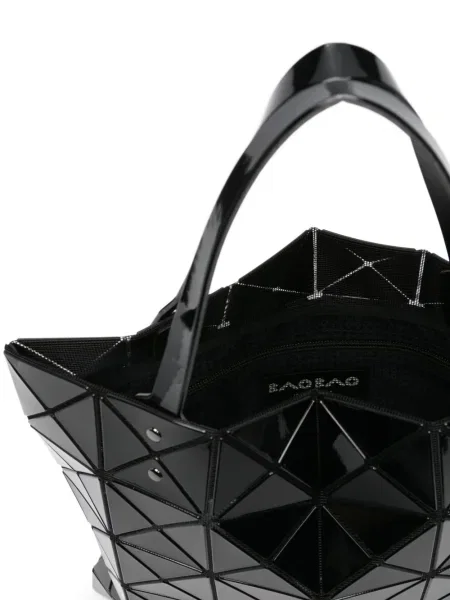 Geantă Bao Bao Issey Miyake cu imprimeu geometric negru