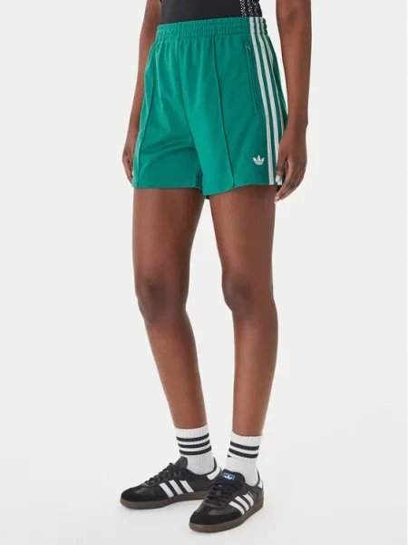 Adidas Originals teplákové šortky dámske zelená